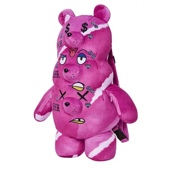 Mochila Oso Sprayground 3 headed bear plus teddybear