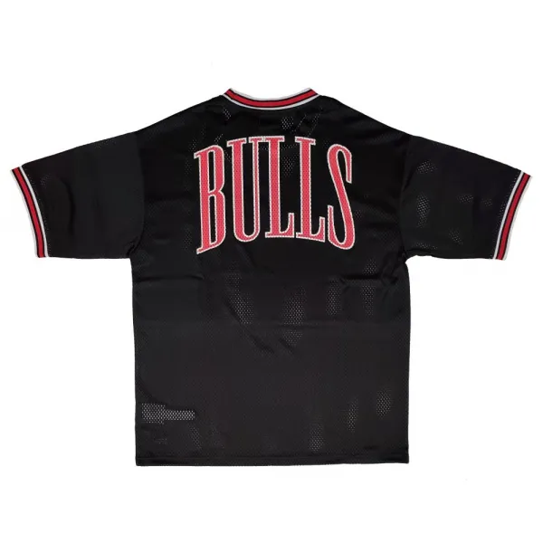 Camiseta NBA Mesh Chicago Bulls Logo Oversized