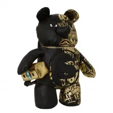 Mochila oso Sprayground Half Graff Gold