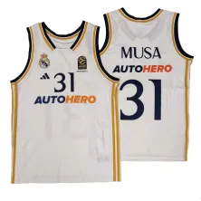 Camiseta Dzanan Musa Real Madrid Baloncesto