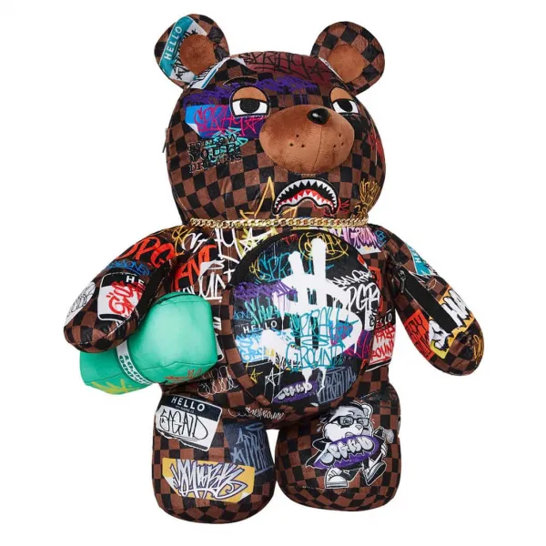 Mochila Oso Sprayground Tagged Up Bear