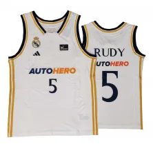Camiseta Rudy Fernandez Real Madrid Baloncesto Junior Liga Endesa