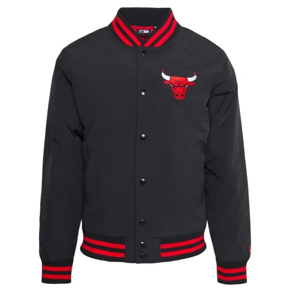 Chaqueta Bomber Chicago Bulls NBA Team Script New Era