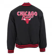 Chaqueta Bomber Chicago Bulls NBA Team Script New Era