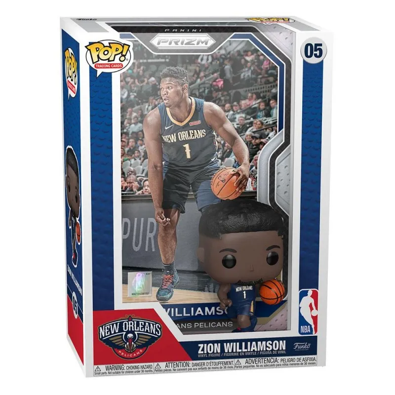 Funko Pop Zion Williamson Trading Card