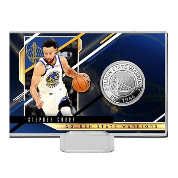 Moneda Stephen Curry Warriors