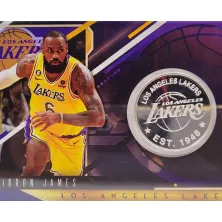 Estuche con moneda Edicion Limitada de Lebron James con Lakers