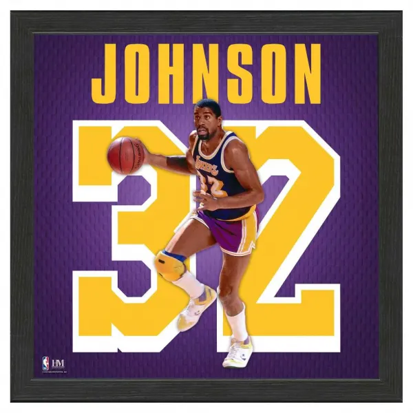 Poster Enmarcado Magic Johnson Edición Limitada