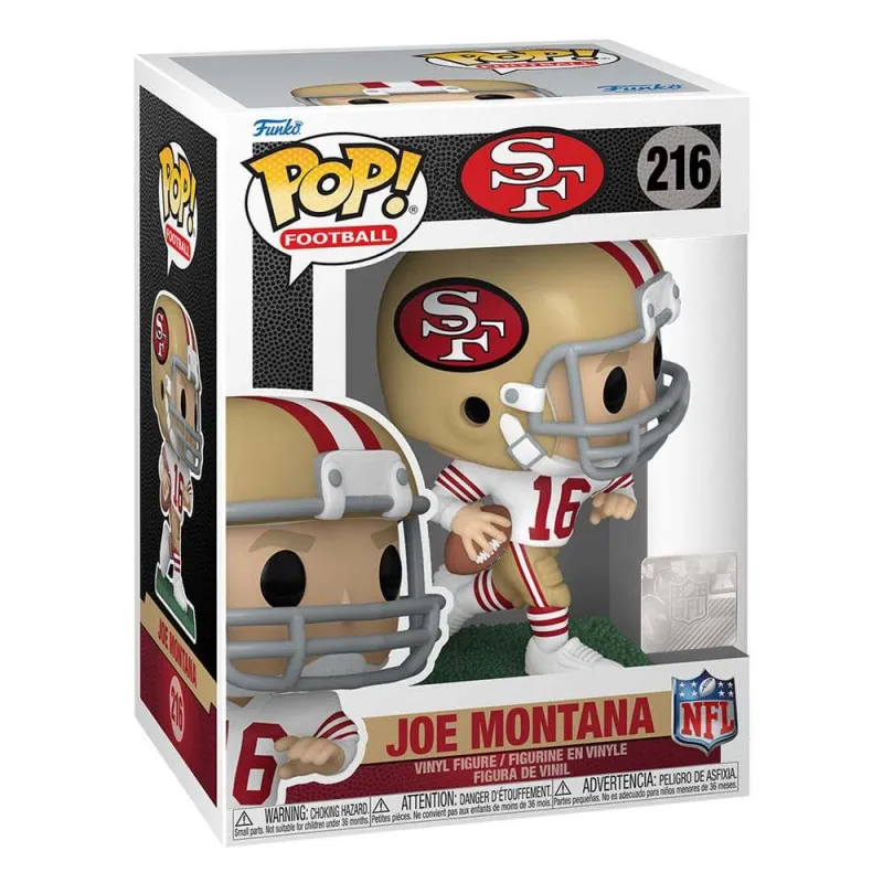 Funko Pop Joe Montana con San Francisco 49ers