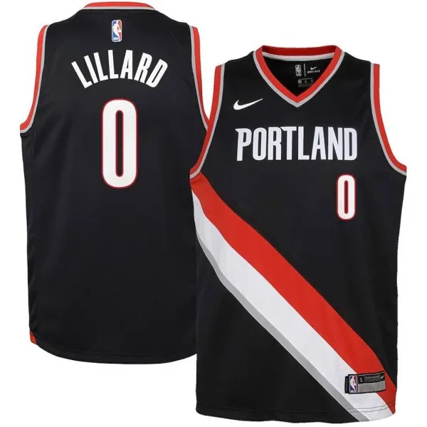 Camiseta Damian Lillard Portland Trail Blazers frente