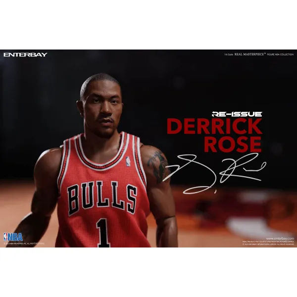 Figura Enterbay Derrick Rose 1/6 Chicago Bulls - Masterpiece