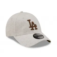 Gorra Los Angeles Dodgers Essentials Gris talla mujer vista lateral