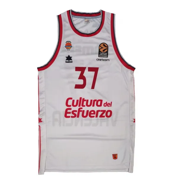 Camiseta Semi Ojeleye Valencia Basket Euroliga Tercera Equipacion Oficial - Luanvi 2023/24