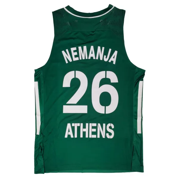 Camiseta Panathinaikos Baloncesto de Nemanja Nedovic Euroliga 2021