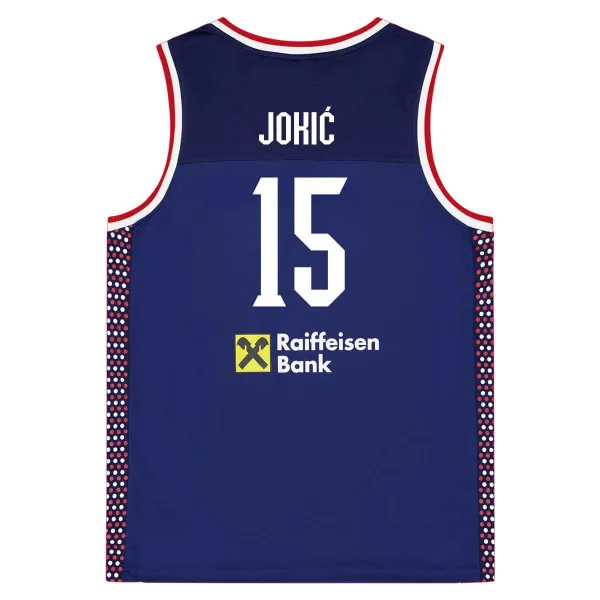 Camiseta Nikola Jokic Serbia 100 Aniversario azul