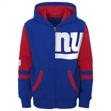 Sudadera New York Giants "Fulll Zip" Outerstuff