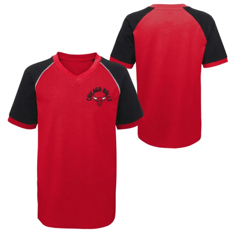 Camiseta Chicago Bulls keeper Vneck Outerstuff - Junior