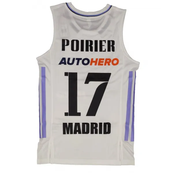 Camiseta Vincent Poirier Real Madrid Baloncesto Euroliga