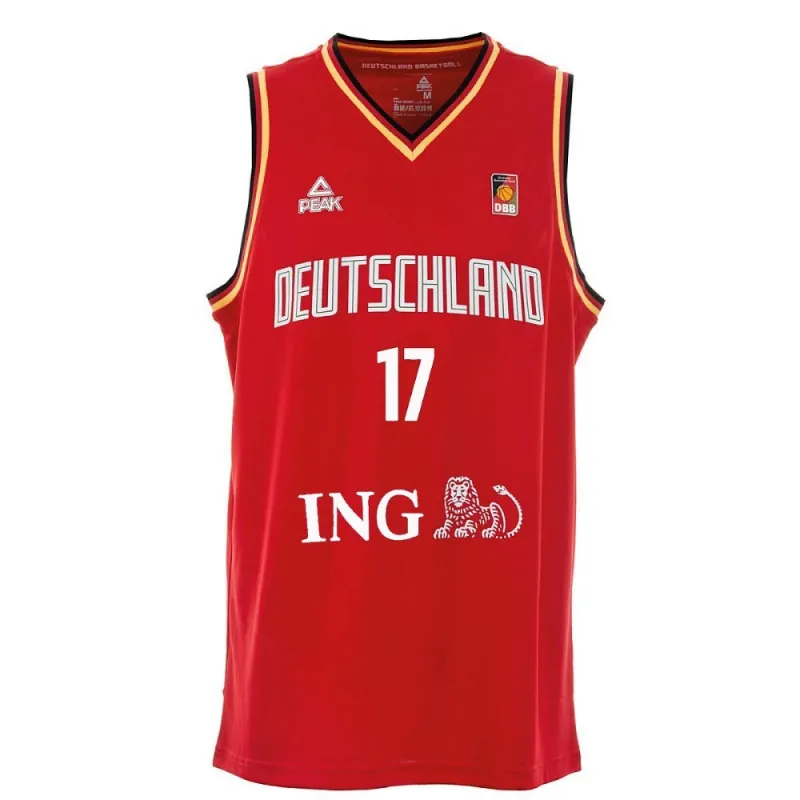 Camiseta Dennis Schröder Segunda Equipacion Selección Alemania - Peak Baloncesto