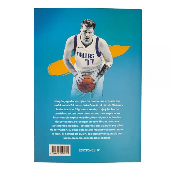 Libro de Baloncesto Luka Doncic Ha Nacido un Jugón ediciones JC