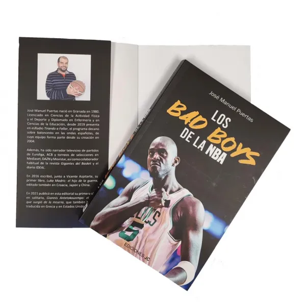 Libro de baloncesto, los bad boys de la NBA