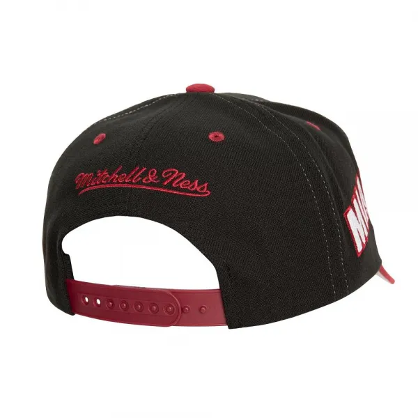 Gorra Curva Miami Heat NBA Overbite Pro HWC de Mitchell and Ness