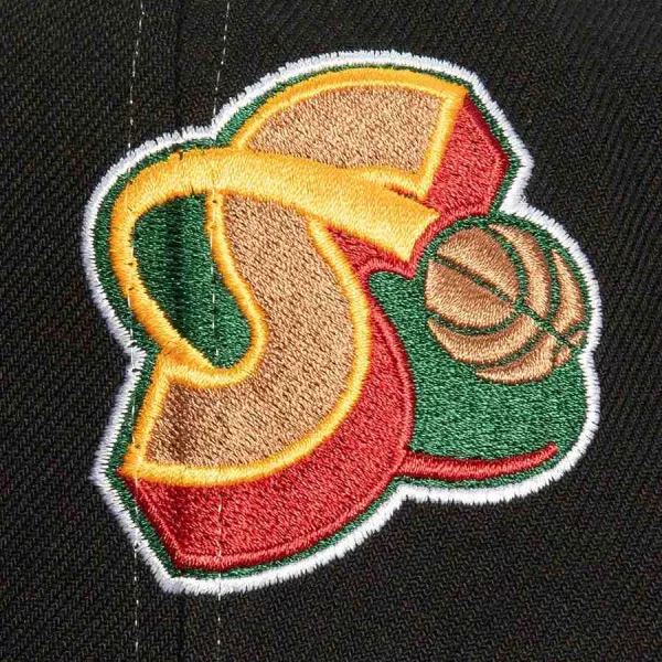 Gorra Curva Seattle Supersonics NBA Overbite Pro HWC de Mitchell and Ness