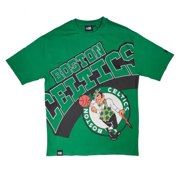 Camiseta Boston Celtics New Era "NBA Large Wordmark Oversized"