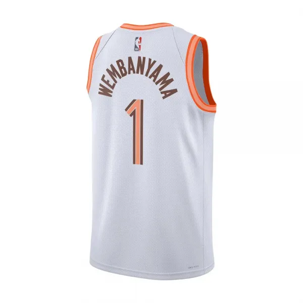 Camiseta City Edition swingman de Wembanyama con San Antonio Spurs