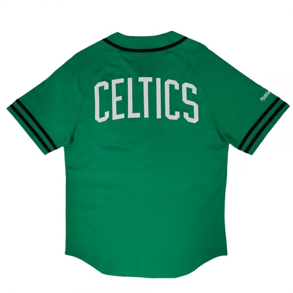 Beisbolera Mitchell and Ness Boston Celtics "NBA Fashion Cotton" Verde