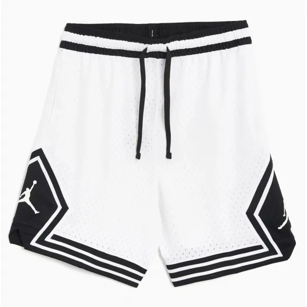 Short Air Jordan Dri-Fit Diamond blanco vista frontal