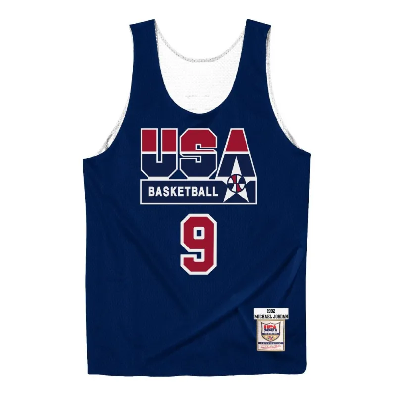 Camiseta Michael Jordan USA Basketball 92 reversible