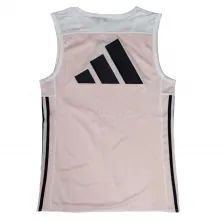 Camiseta Entrenamiento Reversible Real Madrid Baloncesto de Adidas