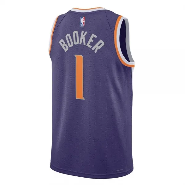 Camiseta Devin Booker Phoenix Suns Icon Edition detalle trasero