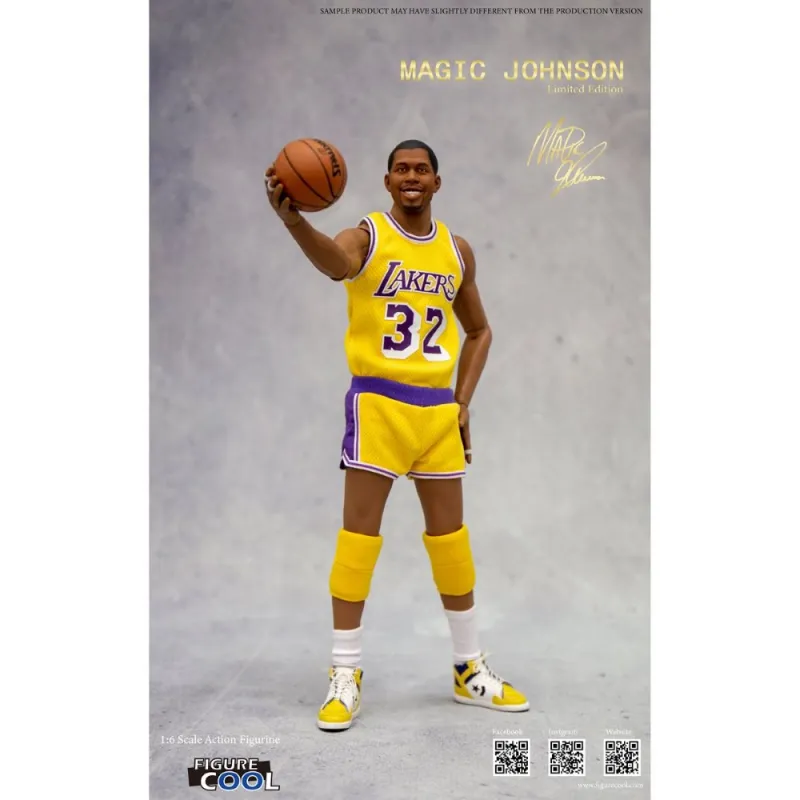 Figura Magic Johnson 1/6 L.A. Lakers - Edicion Limitada de Figure Cool