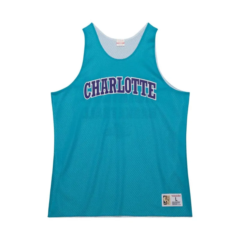 Camiseta Reversible Charlotte Hornets NBA Mesh vintage logo