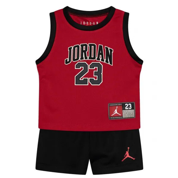 Conjunto camiseta y pantalón corto JDN Jordan 23 Jersey Set para niño