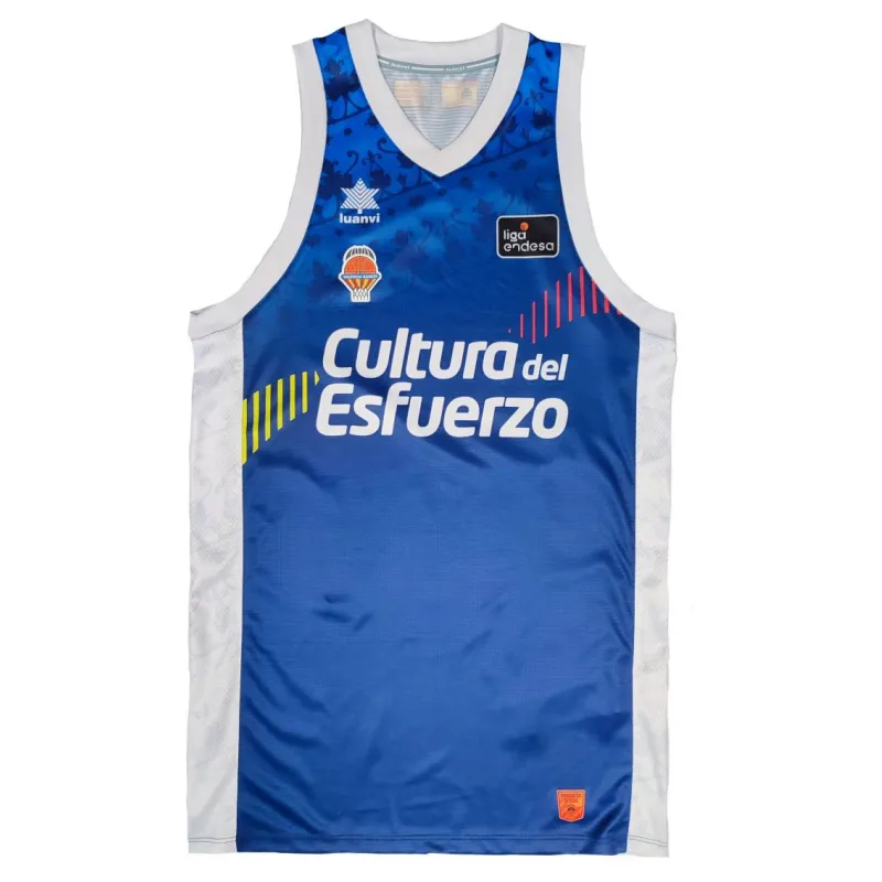 Camiseta Valencia Basket Liga Endesa segunda equipacion