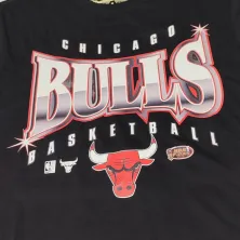 Camiseta Chicago Bulls NBA Glow Up Mitchell and Ness detalle