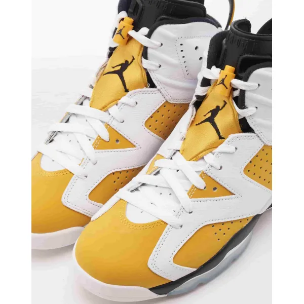 Zapatillas Nike Air Jordan 6 Retro Yellow Ochre detalle