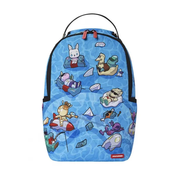 Mochila Sprayground Mini Pool Party vista frontal