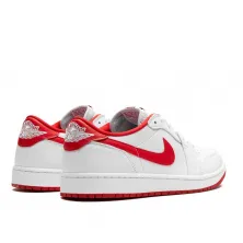 Zapatillas Nike Air Jordan 1 Low Retro OG White- University Red