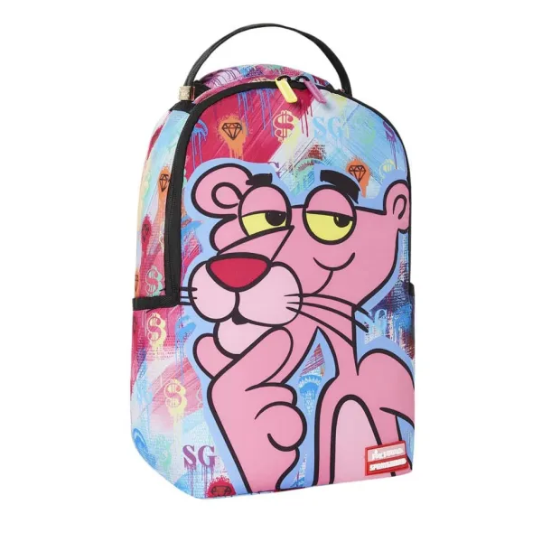 Mochila Mini Sprayground Pink Panther vista delantera