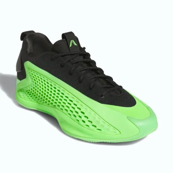 Zapatillas Adidas Anthony Edwards 1 Low "Lucid Lime" frontal derecha