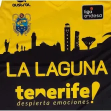 Camiseta Club Baloncesto Canarias La Laguna Tenerife Liga ACB detalle