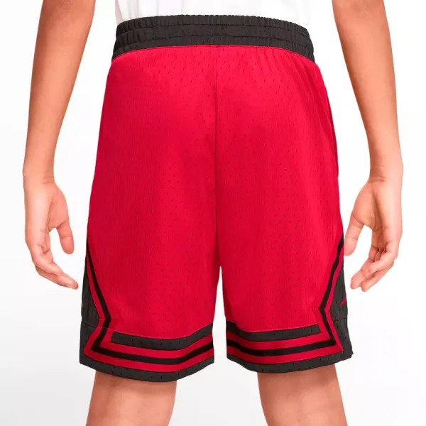 Short Jordan Diamond Junior Rojo