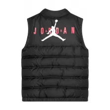 Chaleco Jordan JB Puffer negro trasera