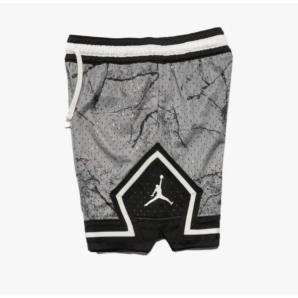 Short baloncesto Jordan Diamond AOP Junior cement lateral