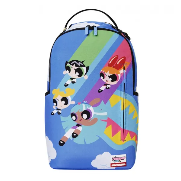 Mochila Sprayground Powerpuff Girls Action de frente