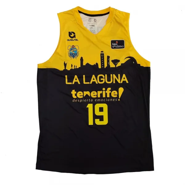 Camiseta Giorgi Shermadini CBC La Laguna Tenerife vista frontal